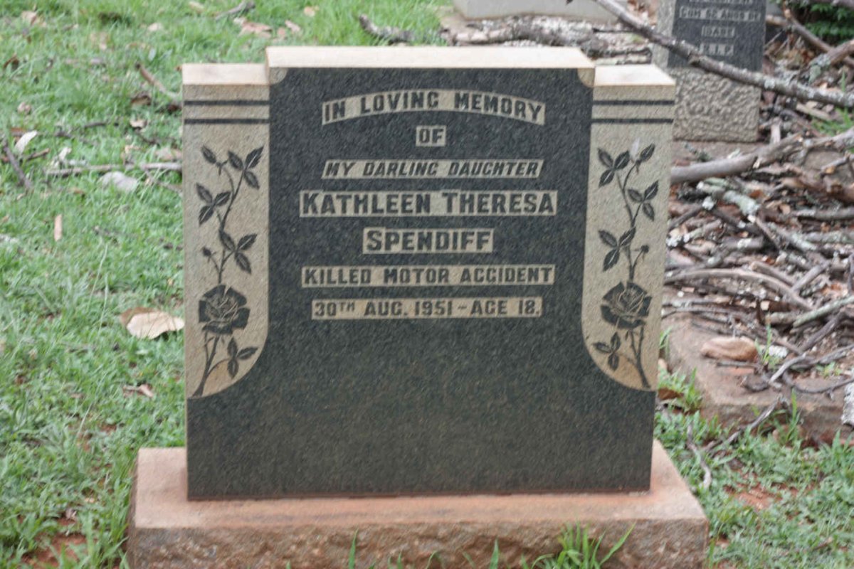 SPENDIFF Kathleen Theresa -1951