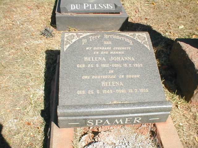 SPAMER Helena Johanna 1912-1959 :: SPAMER Helena 1949-1955