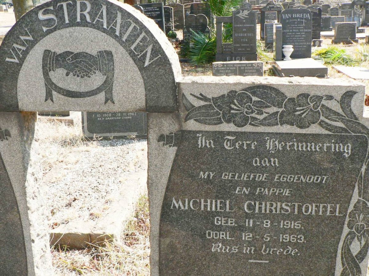 STRAATEN Michiel Christoffel, van 1915-1963