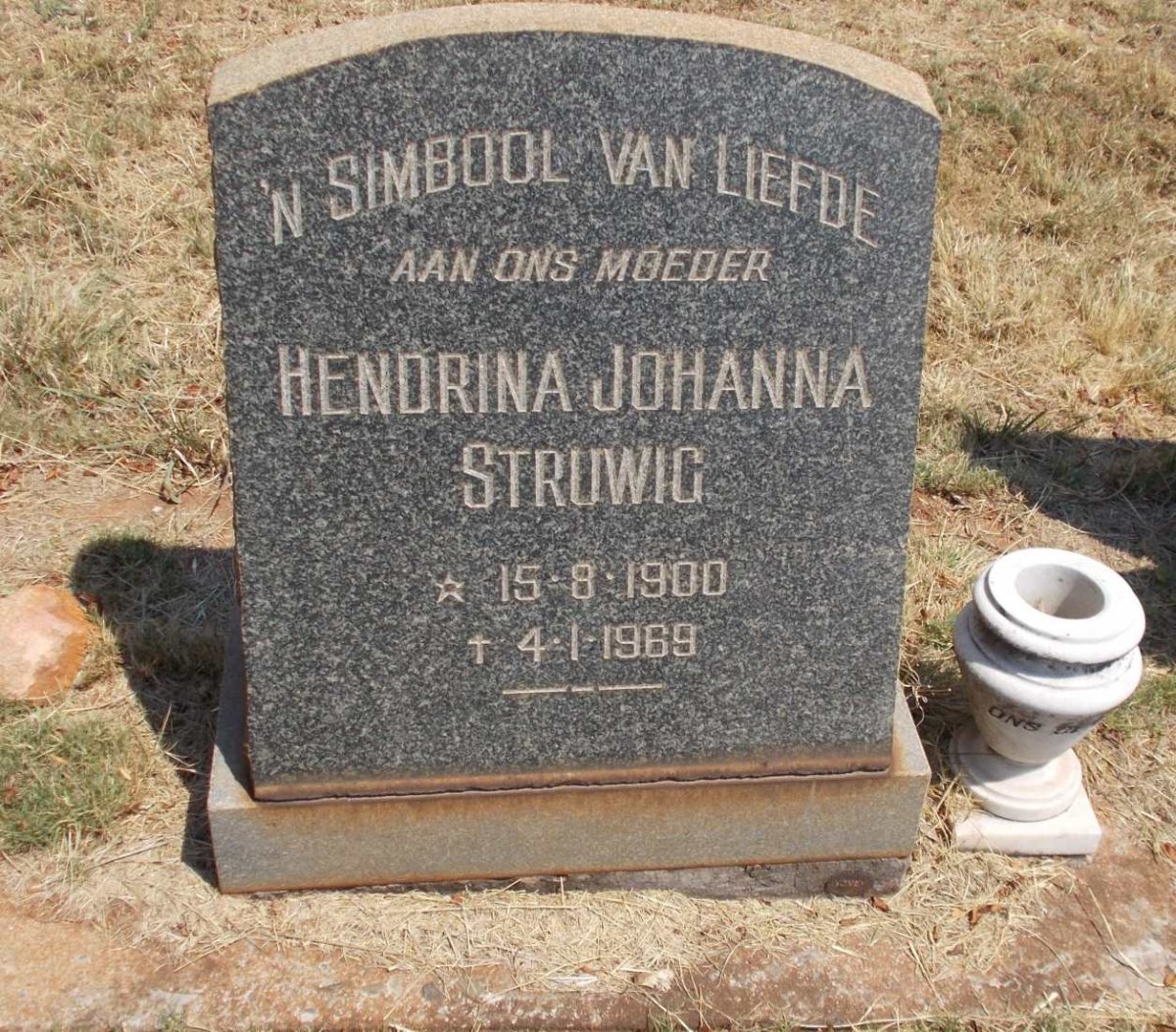 STRUWIG Hendrina Johanna 1900-1969