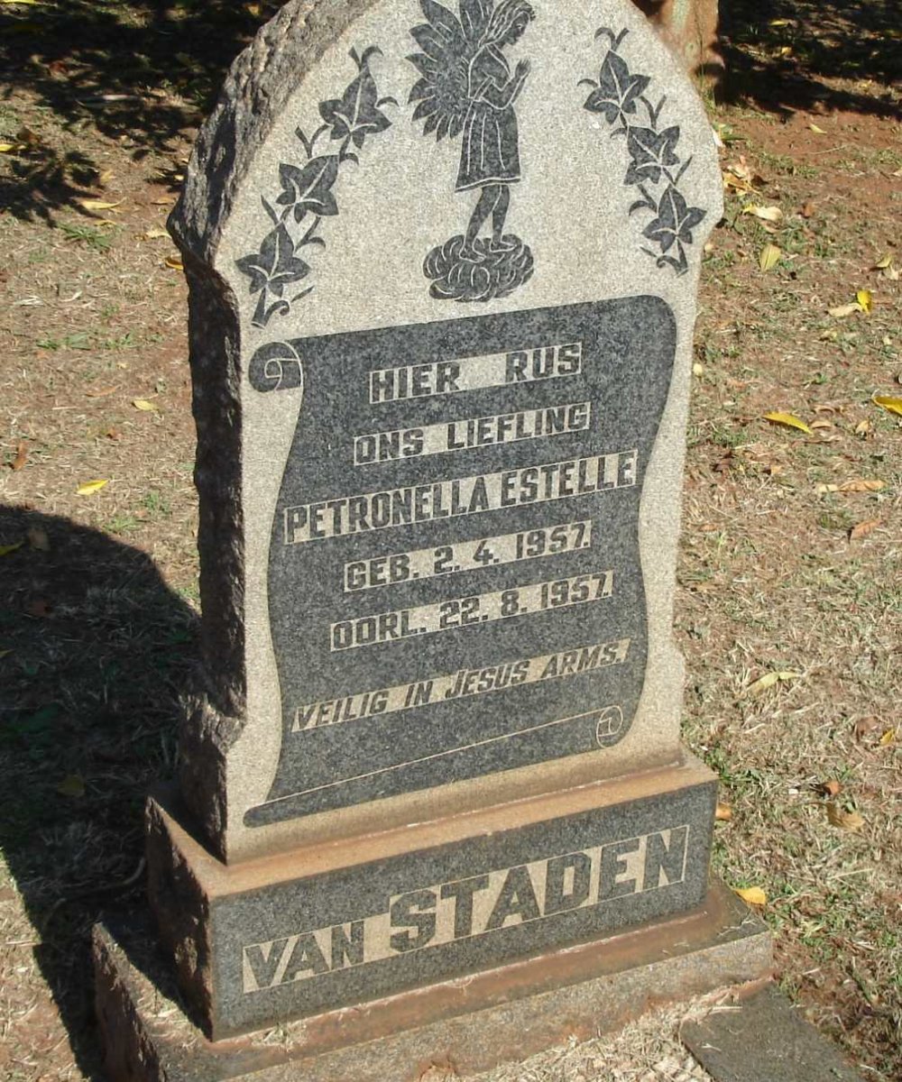 STADEN Petronella Estelle, van 1957-1957