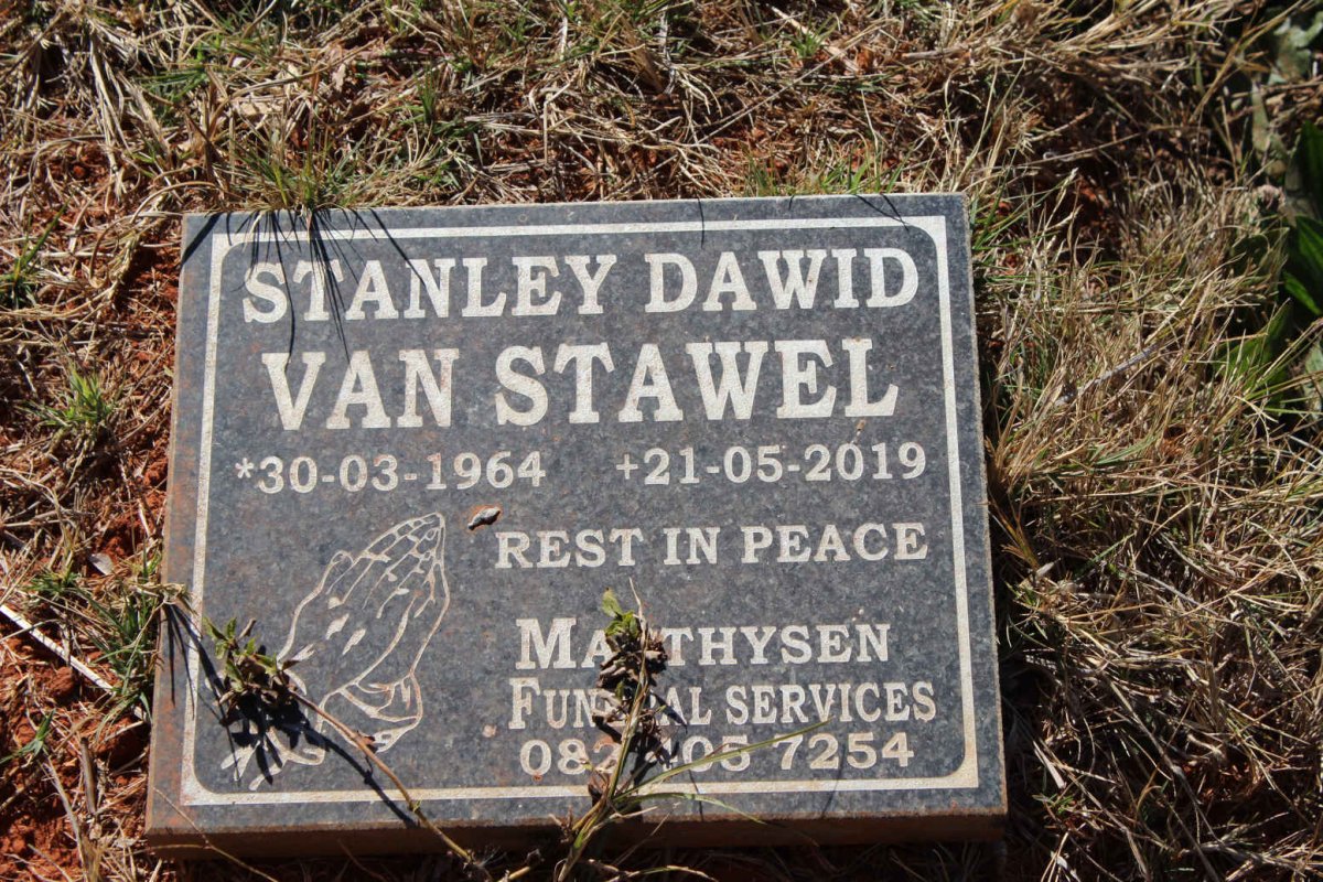 STAWEL Stanley Dawid, van 1964-2019