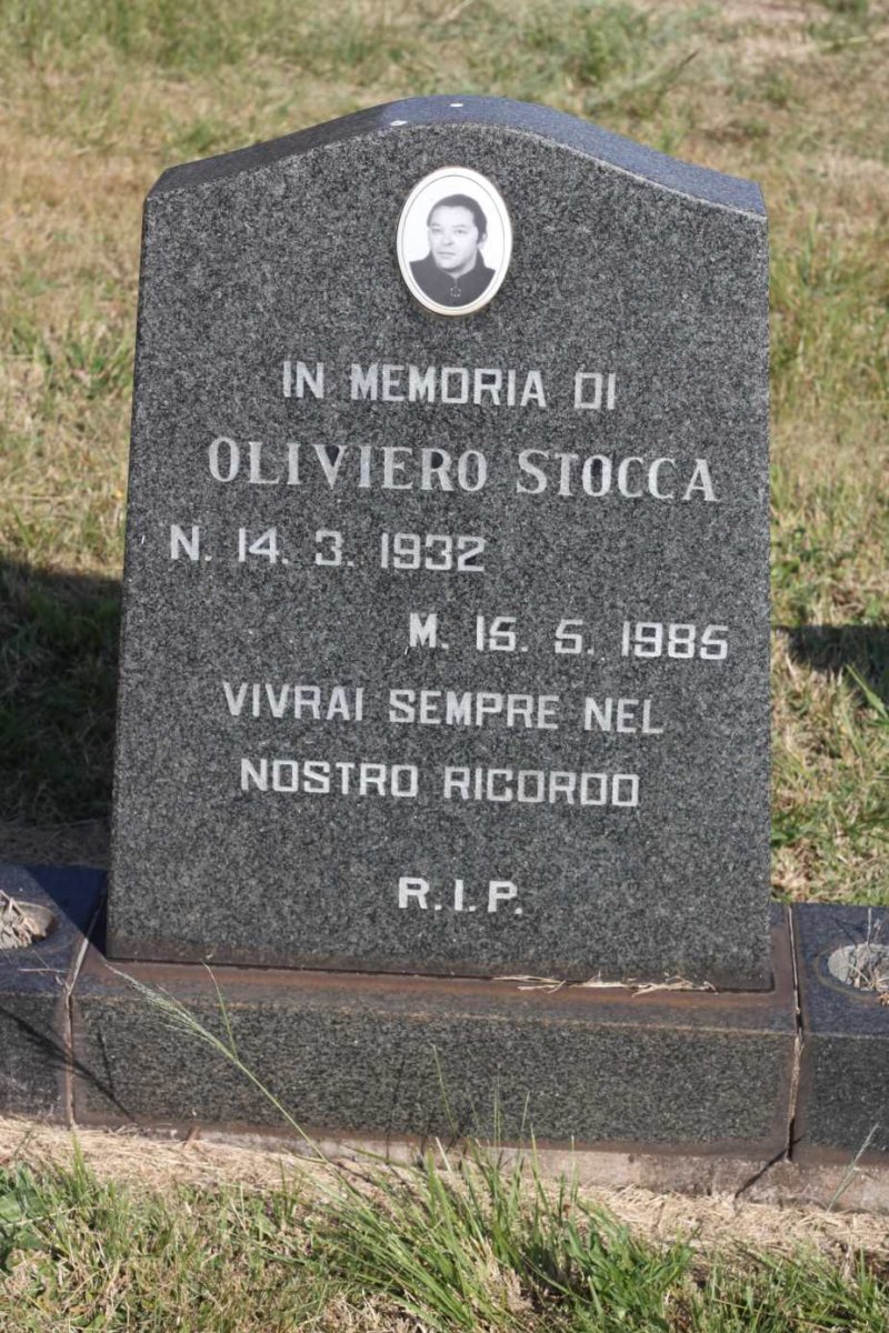 STOCCA Oliviero 1932-1985