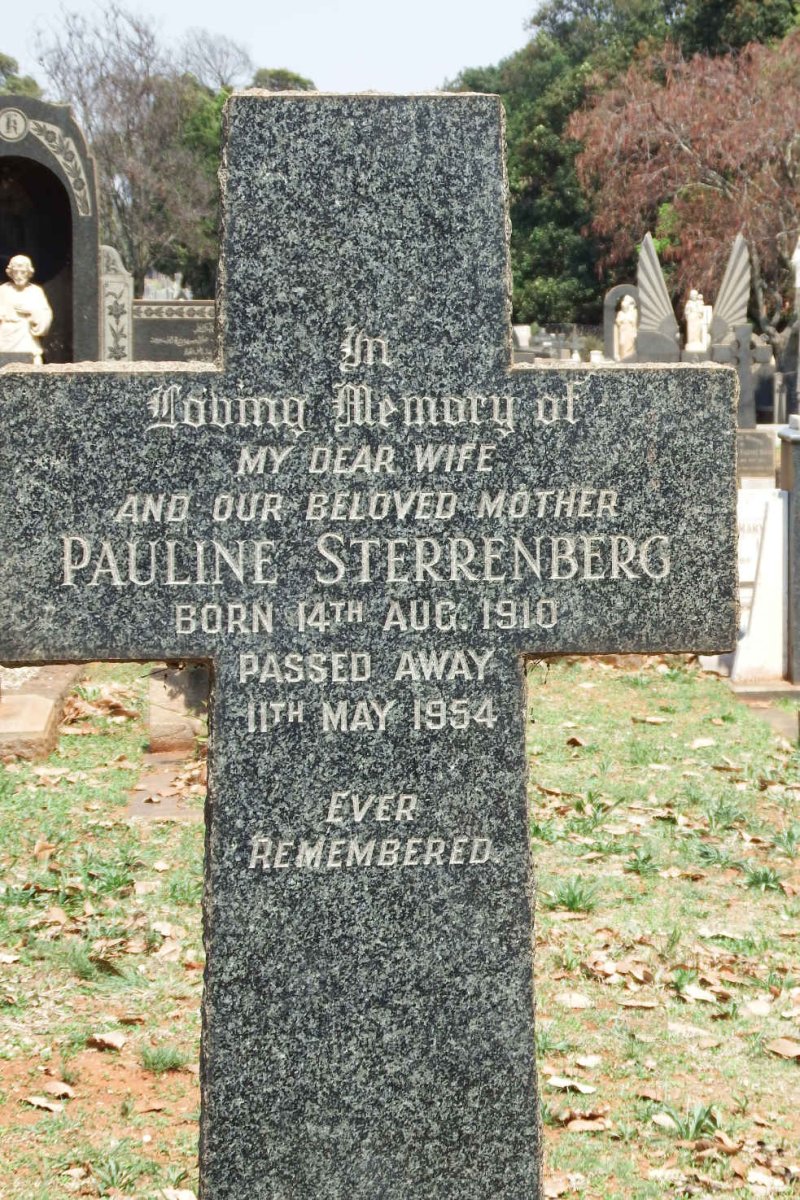 STERRENBERG Pauline 1910-1954