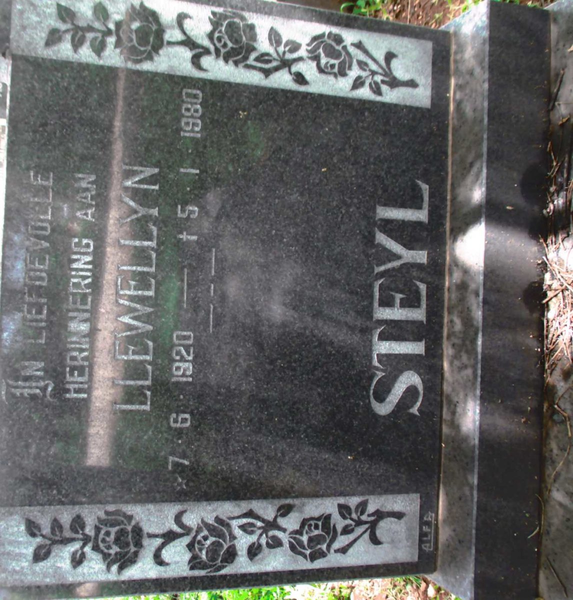STEYL Llewellyn 1920-1980