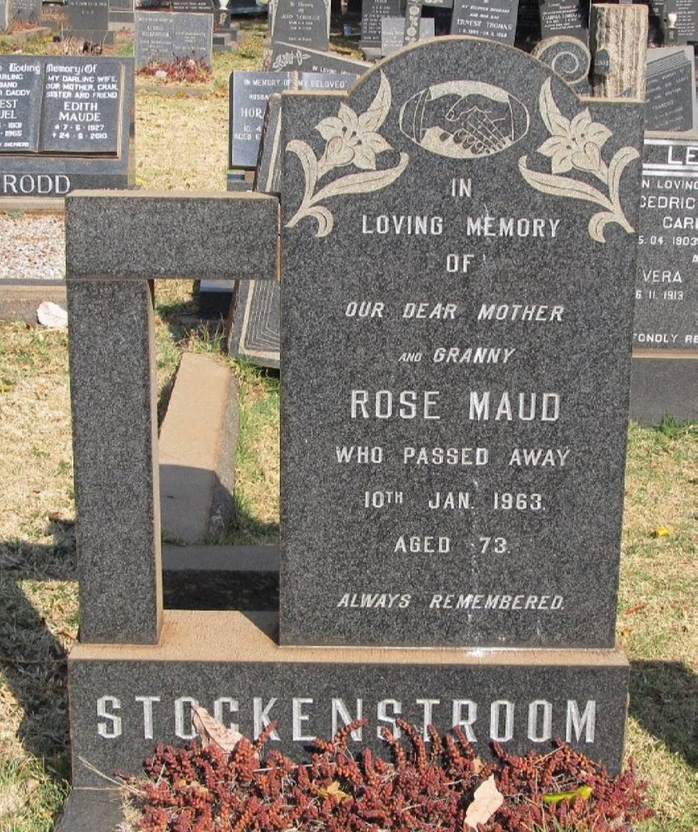 STOCKENSTROOM Rose Maud -1963