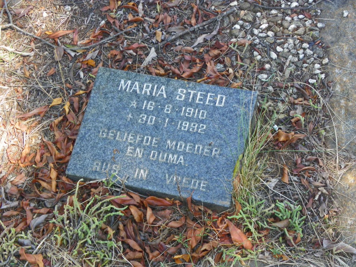STEED Maria 1910-1992