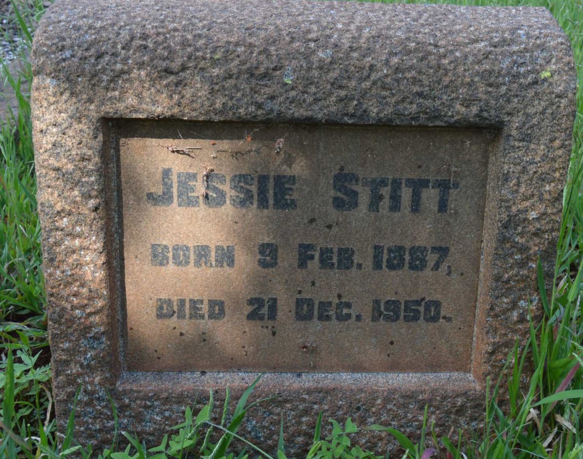 STITT Jessie 1887-1950