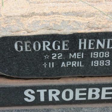 STROEBEL George Hendrik 1908-1983