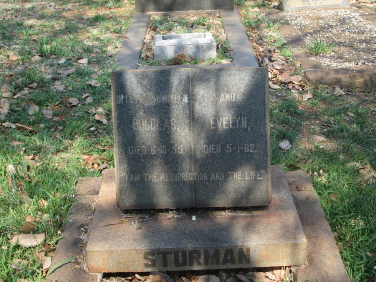 STURMAN Douglas -1955 &amp; Evelyn -1962