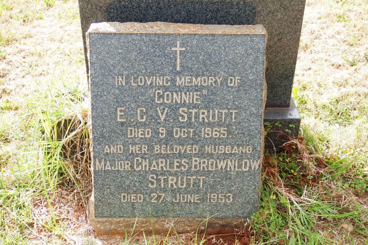 STRUTT Charles Brownlow -1953 &amp; E.C.V. -1965