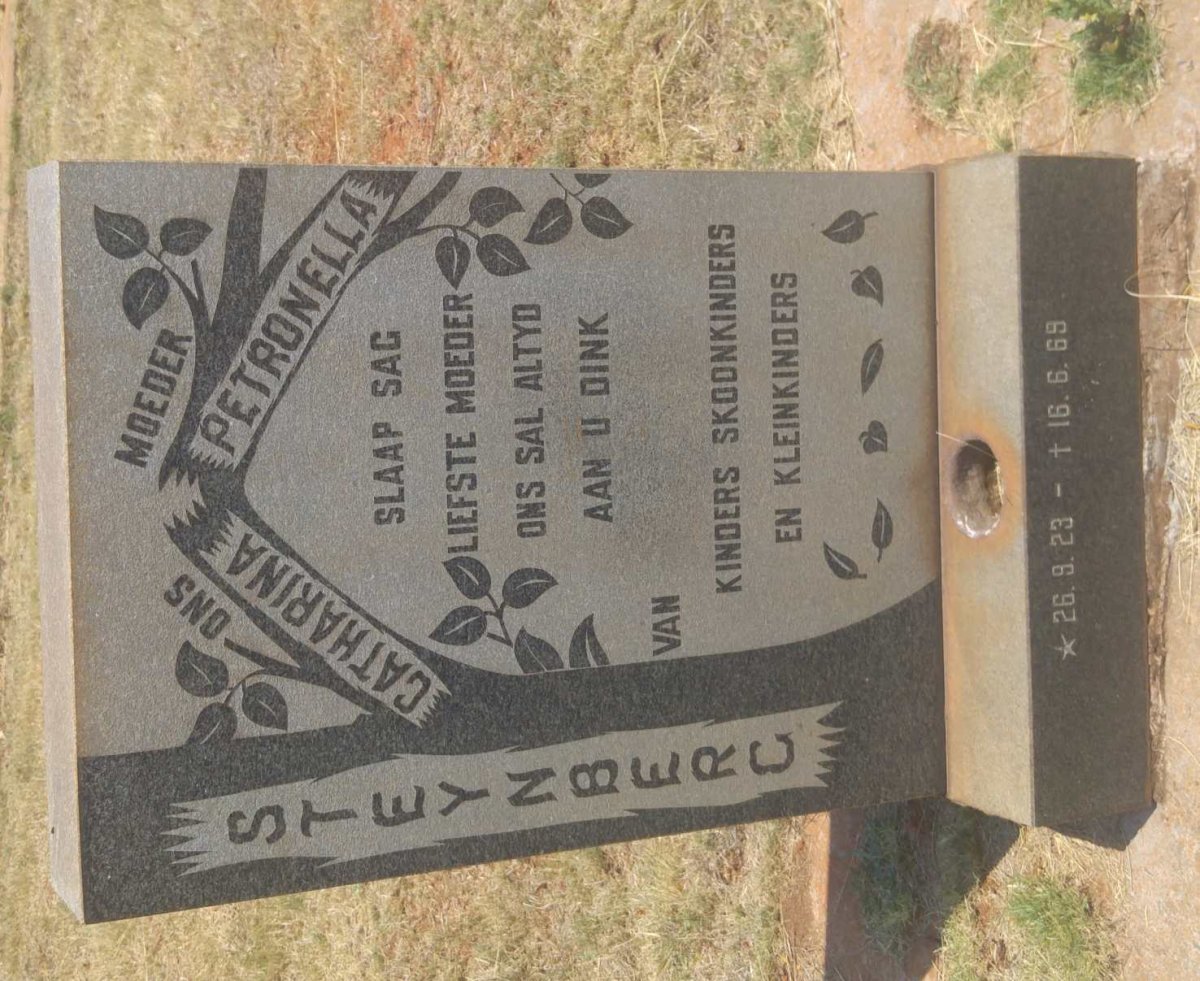 STEYNBERG Catharina Petronella 1923-1969
