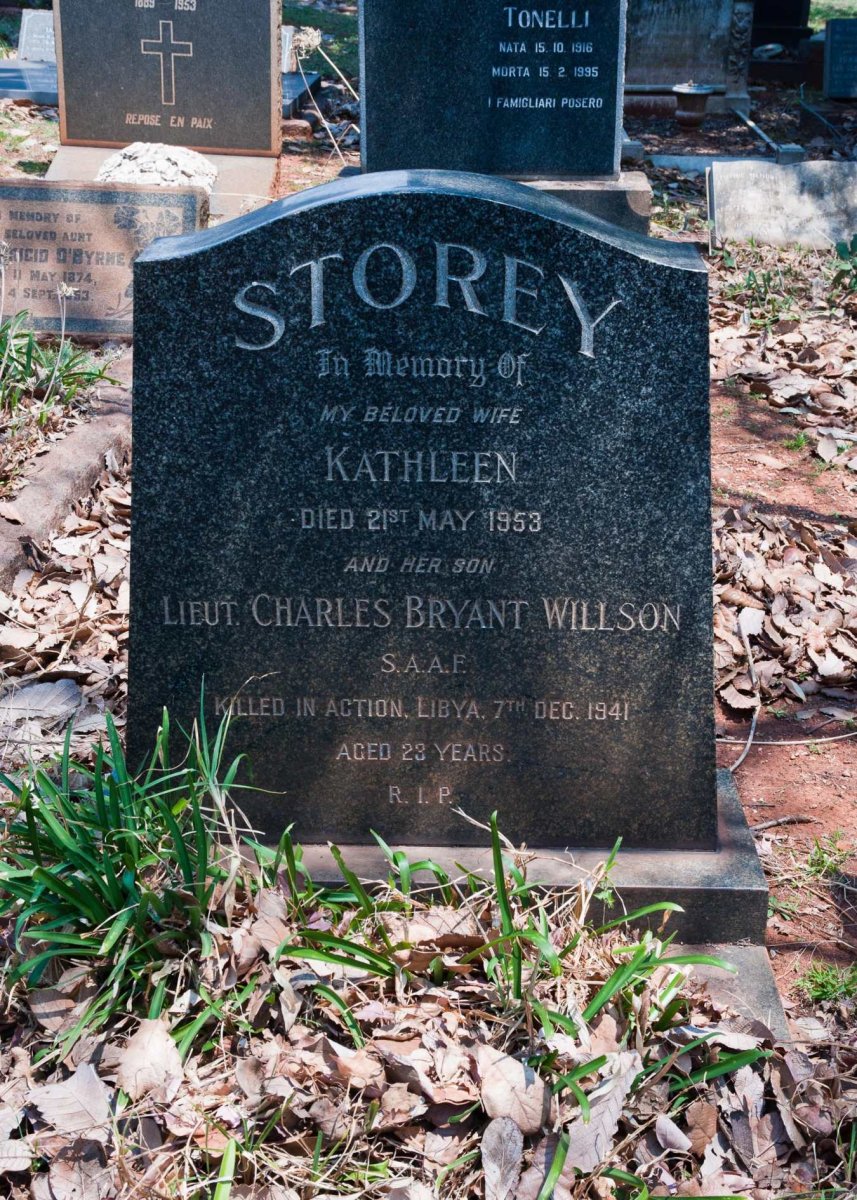 STOREY Kathleen -1953 :: WILLSON Charles Bryant -1941