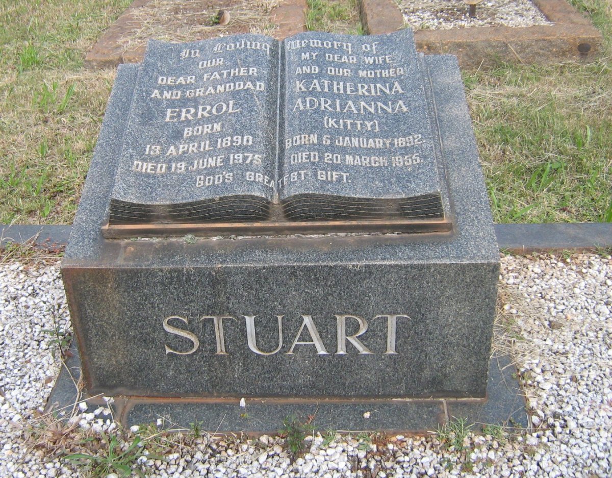 STUART Errol 1890-1975 &amp; Katherina Adrianna 1892-1955