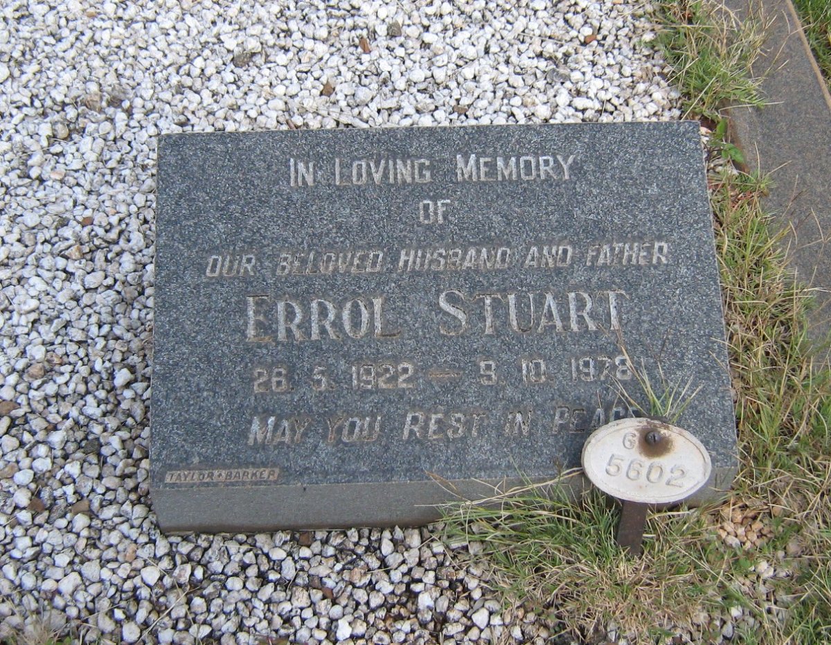 STUART Errol 1922-1978