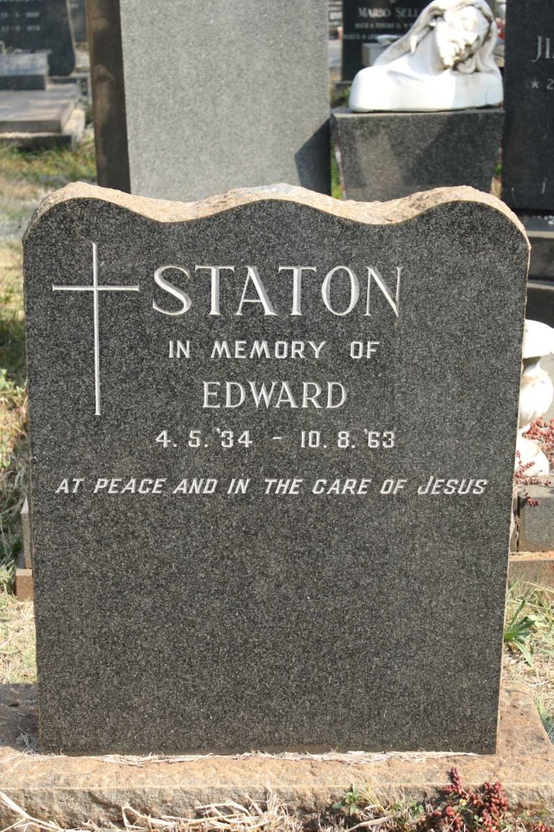 STATON Edward 1934-1963