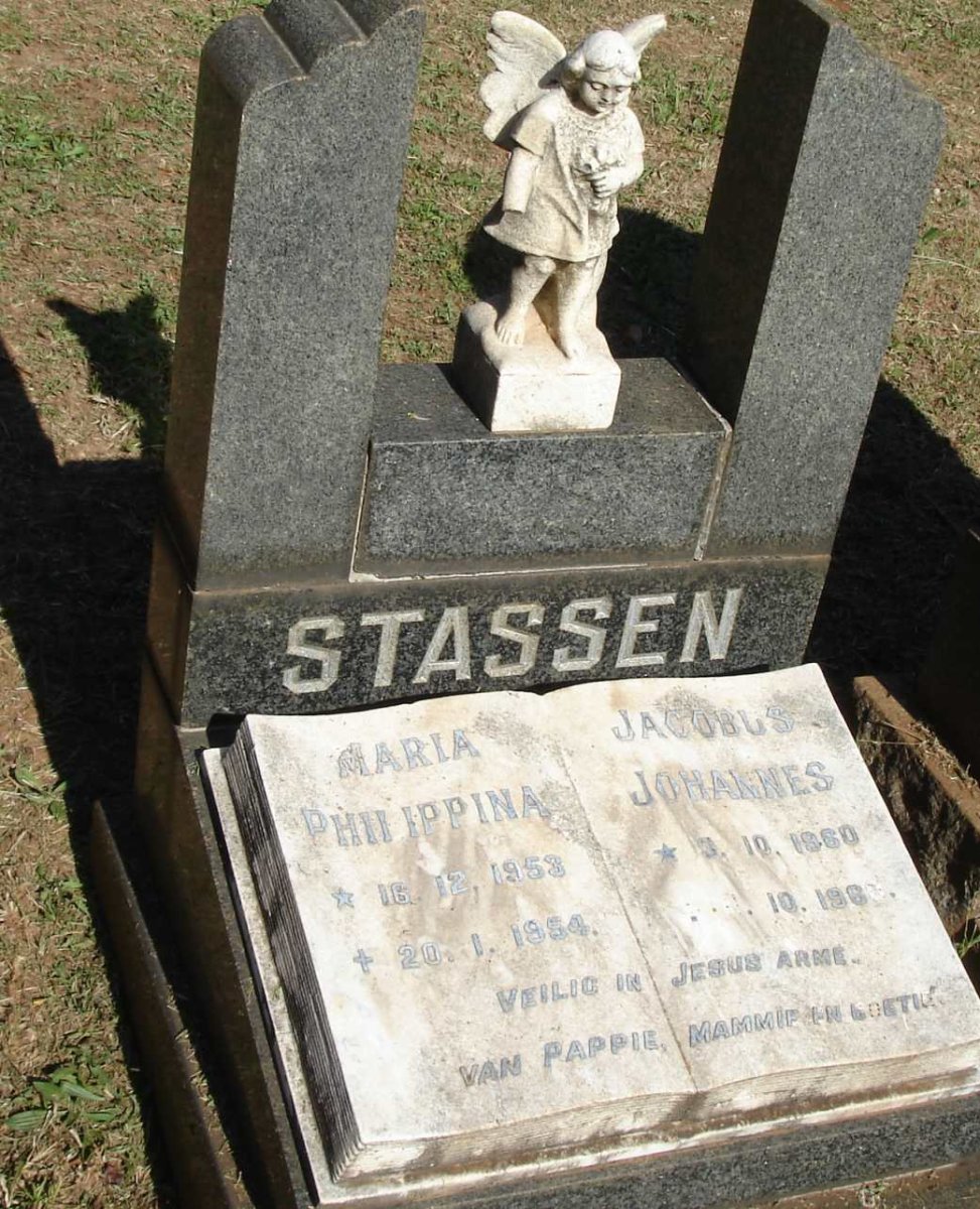STASSEN Maria Philippina 1953-1954 :: STASSEN Jacobus Johannes 1960-1960