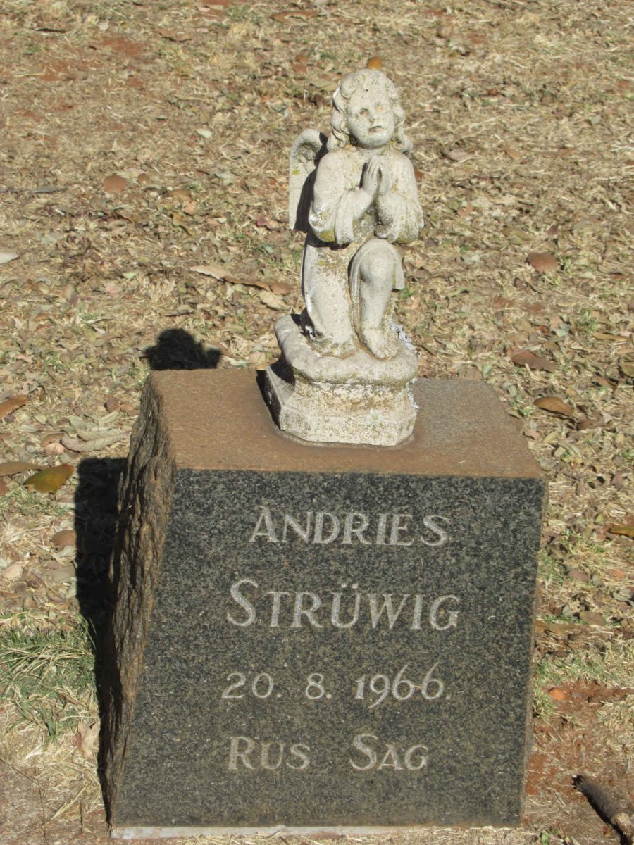 STRÜWIG Andries -1966