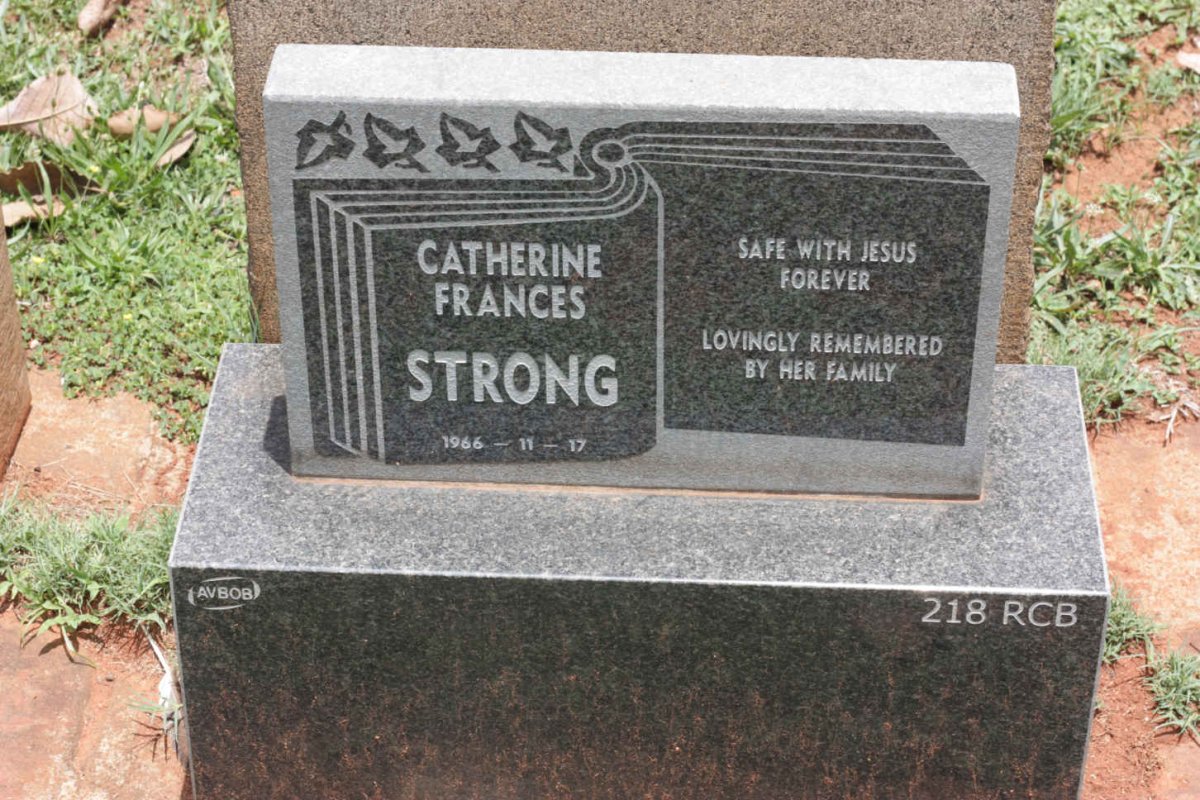STRONG Catherine Frances -1966