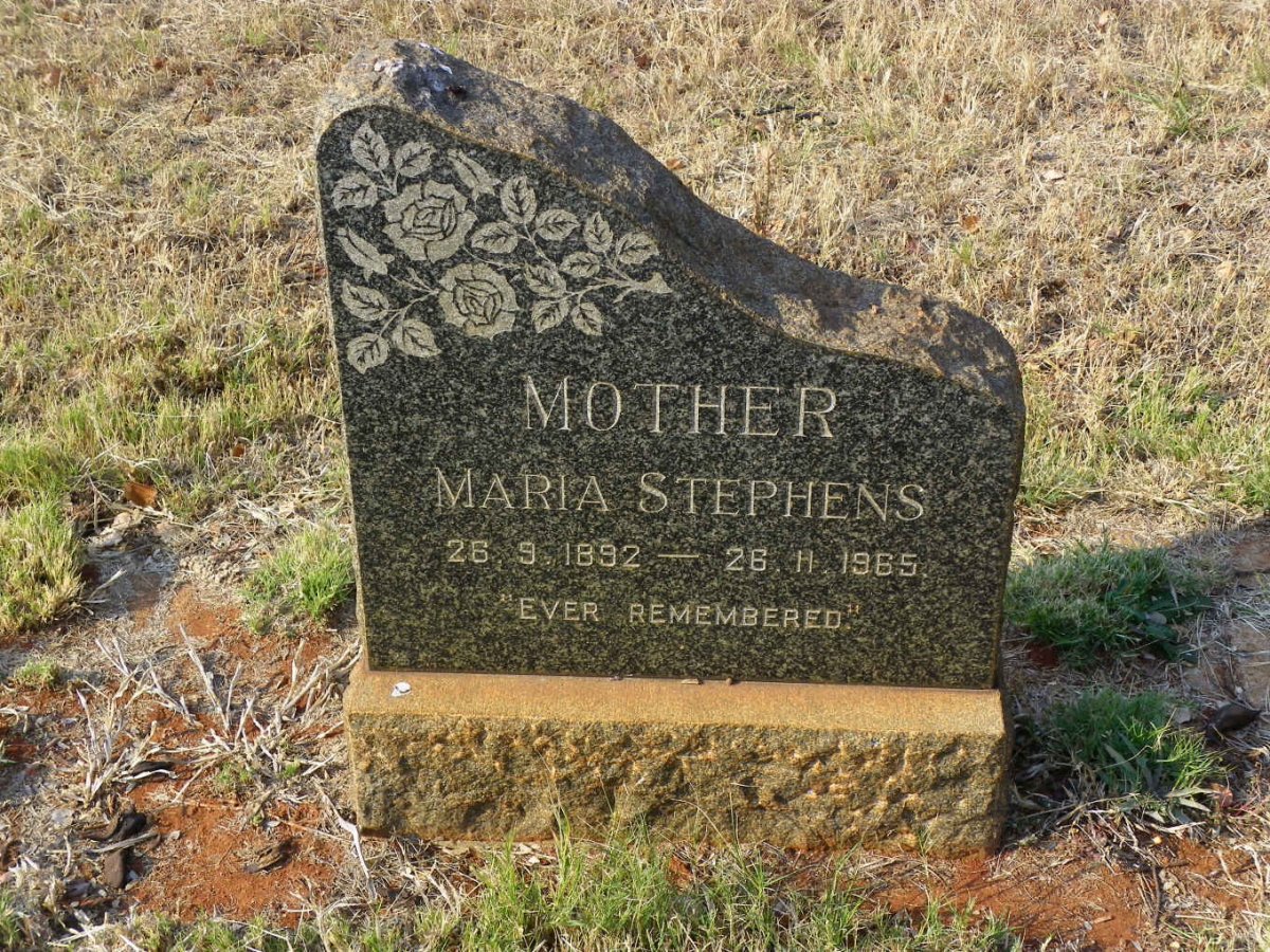 STEPHENS Maria 1892-1965