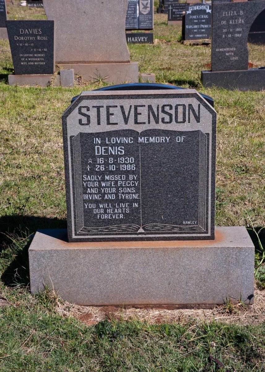 STEVENSON Denis 1930-1986