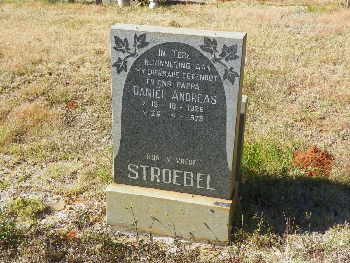 STROEBEL Daniel Andreas 1926-1978