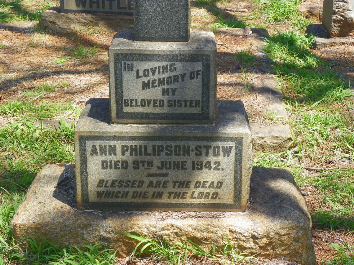 STOW Ann, PHILIPSON -1942