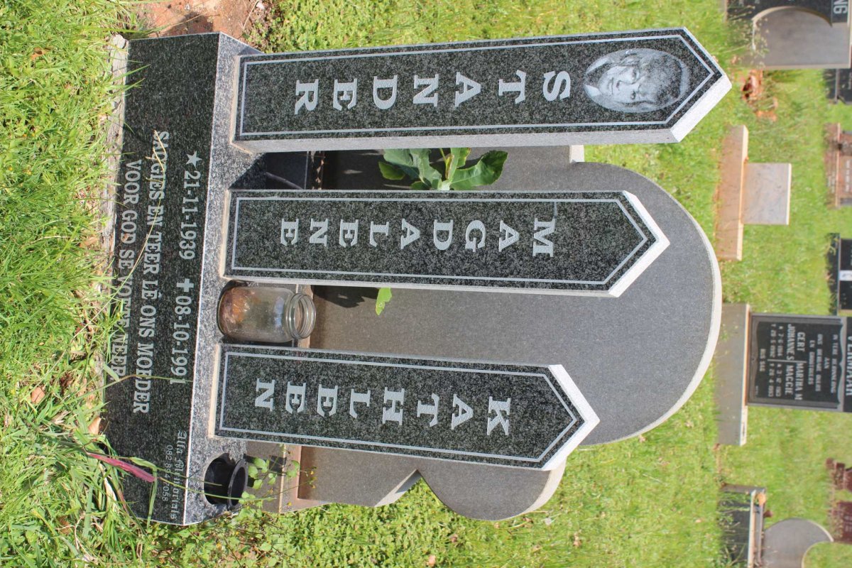 STANDER Magdalene Kathleen 1939-1991