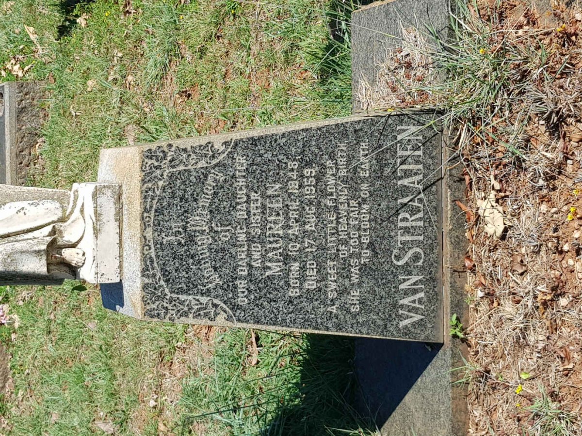 STRAATEN Maureen, van 1848-1959