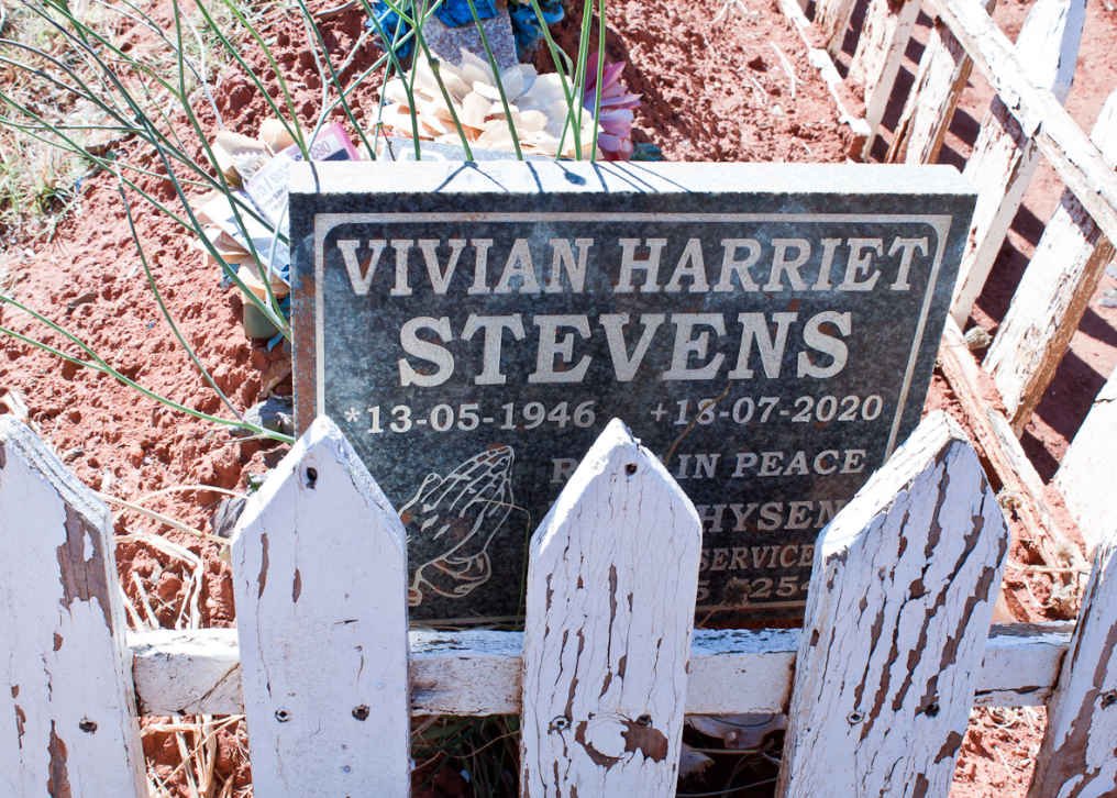 STEVENS Vivian Harriet 1946-2020
