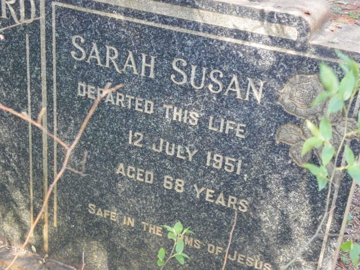 STAFFORD Sarah Susan -1951