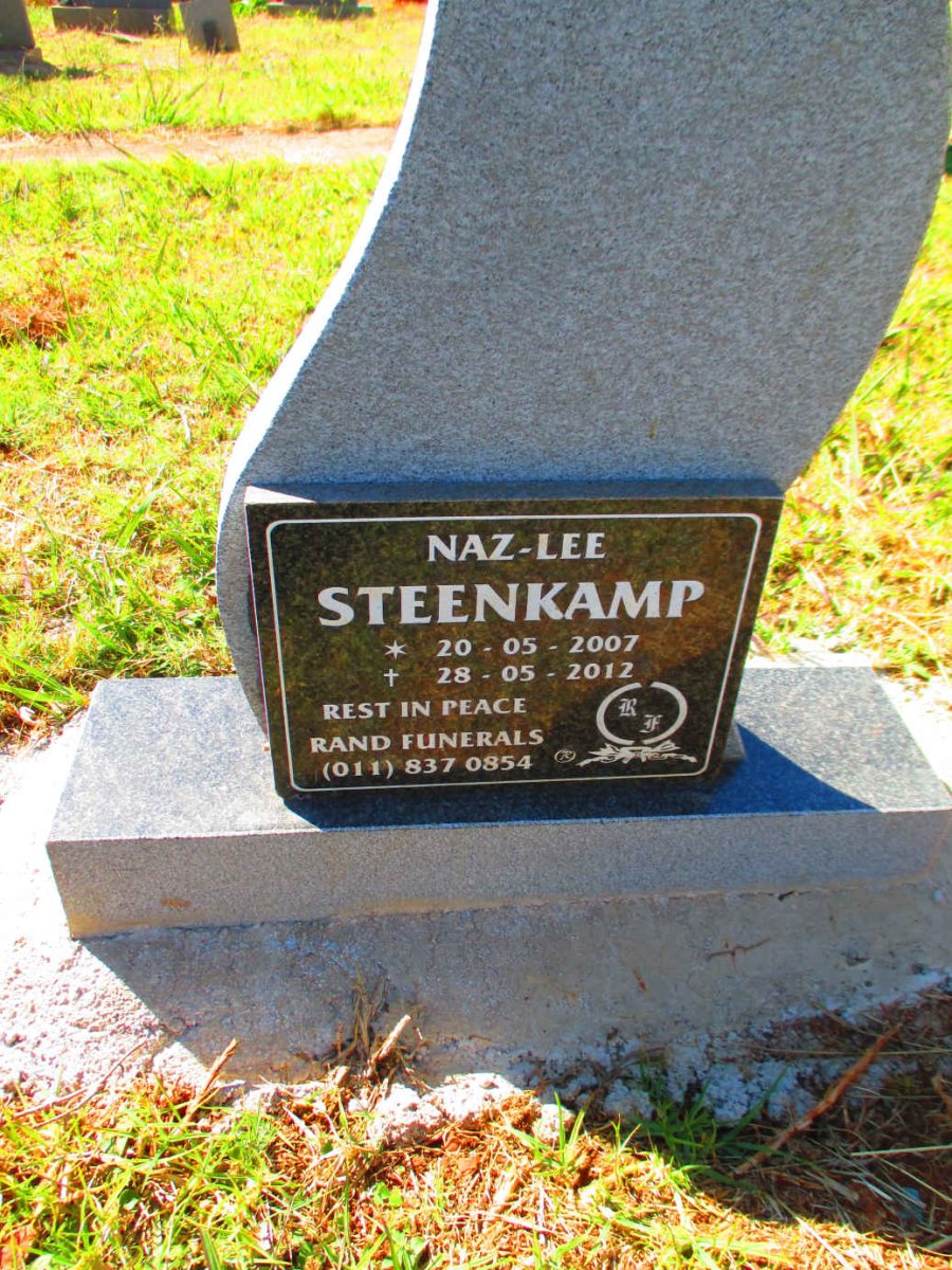 STEENKAMP Naz-Lee 2007-2012