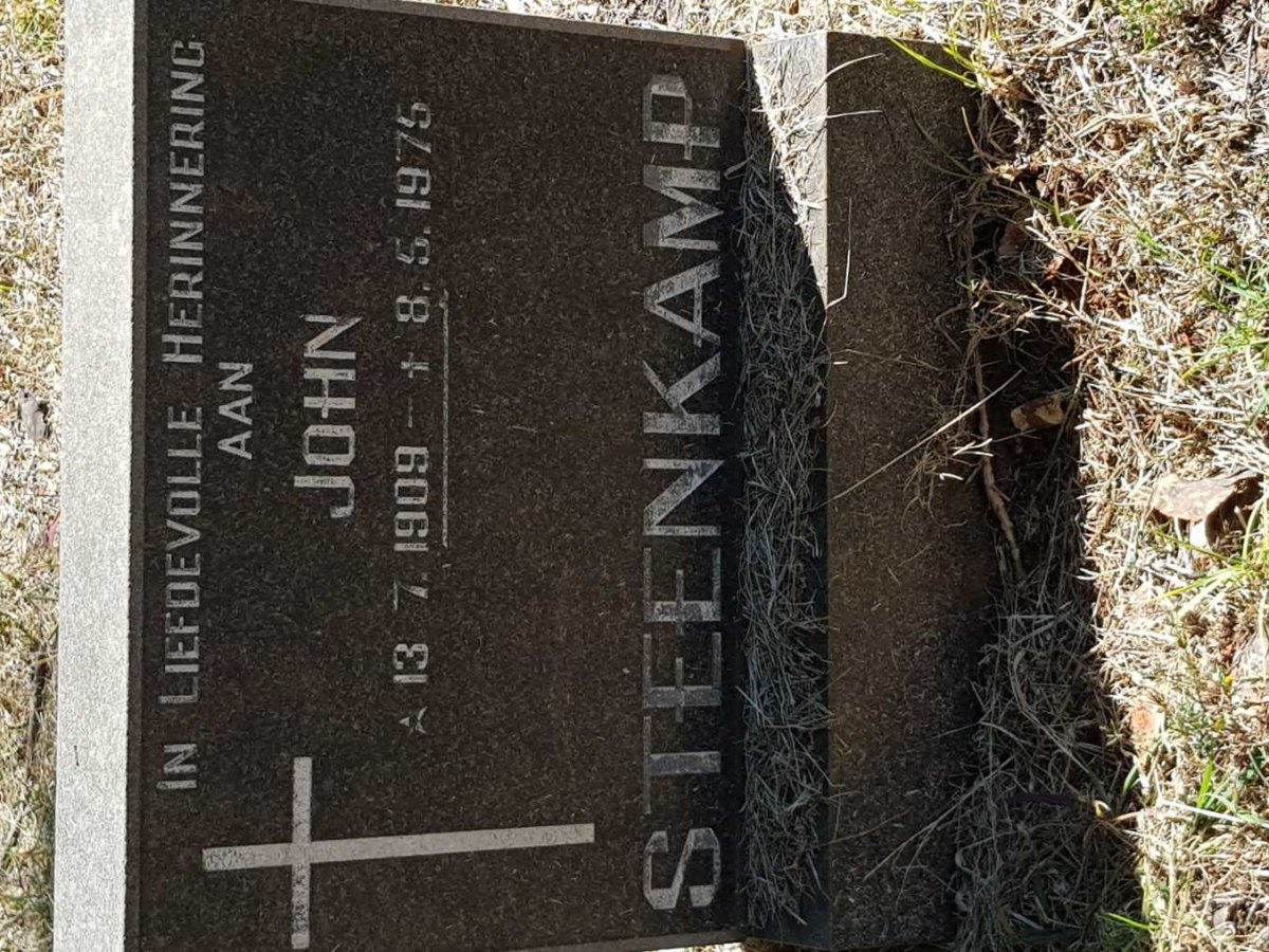 STEENKAMP John 1909-1975