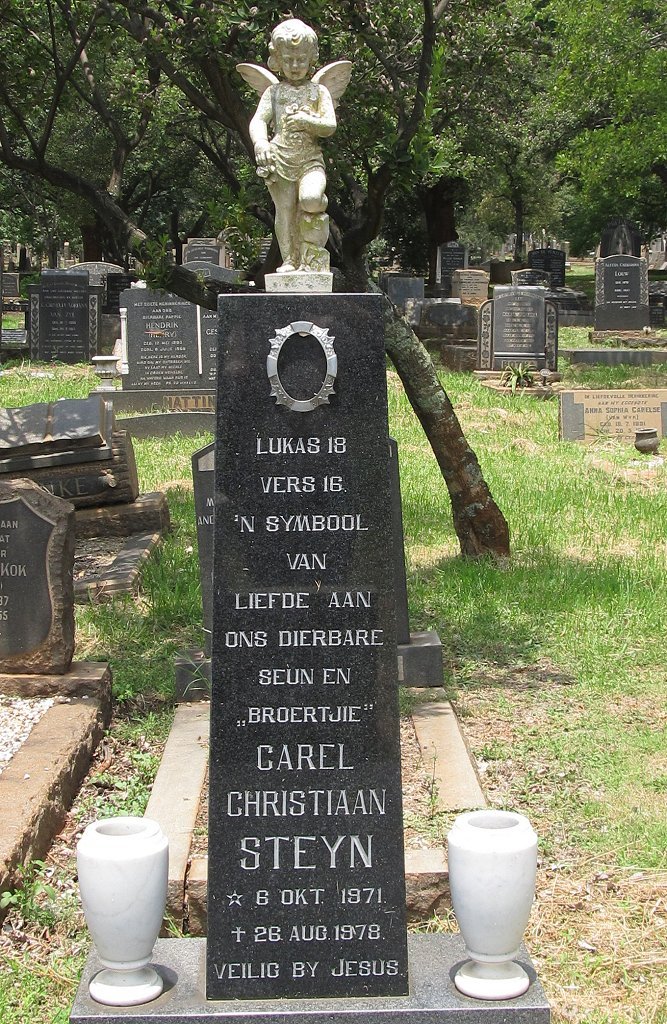 STEYN Carel Christiaan 1971-1978