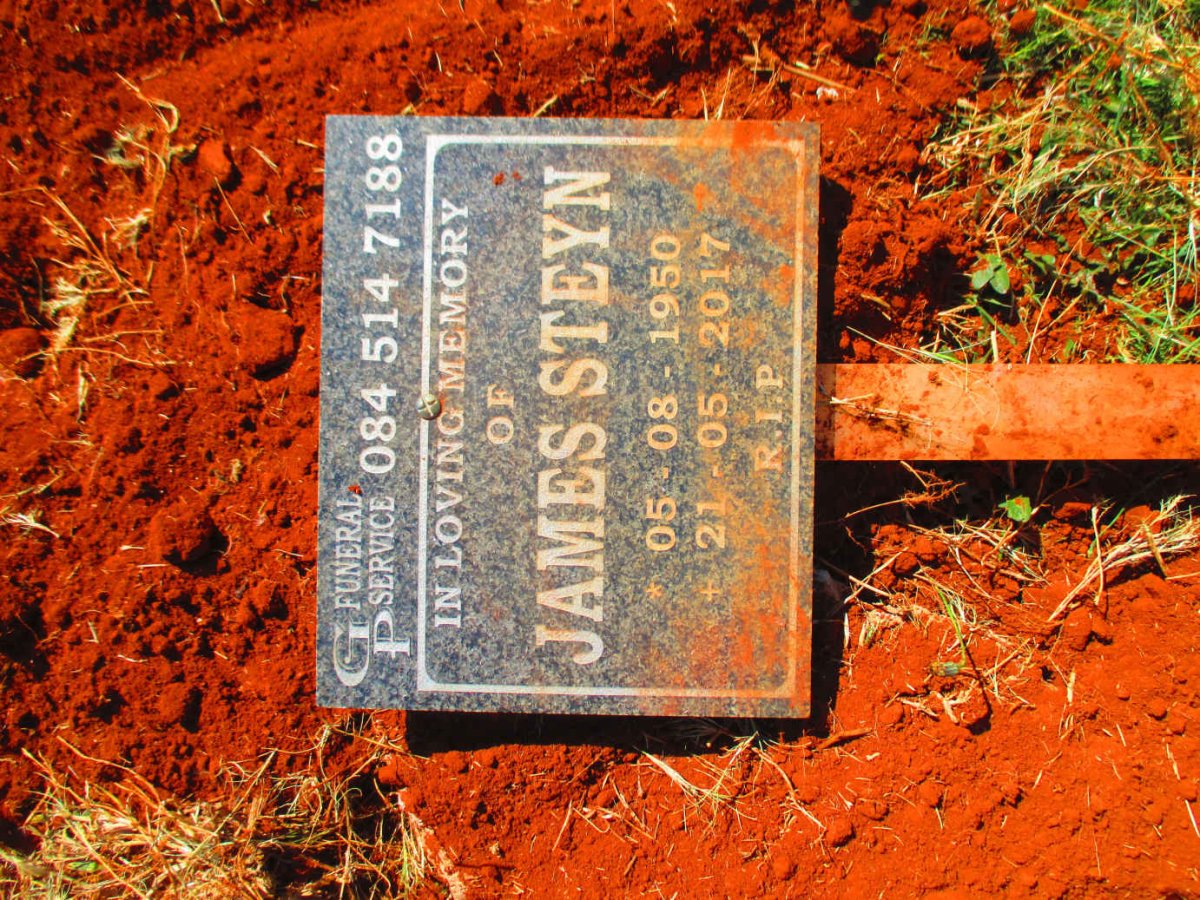 STEYN James 1950-2017