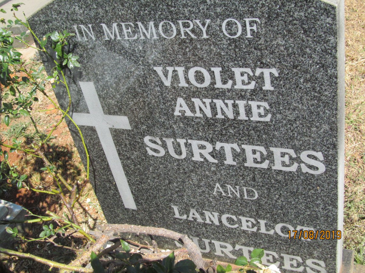 SURTEES Lancelot &amp; Violet Annie