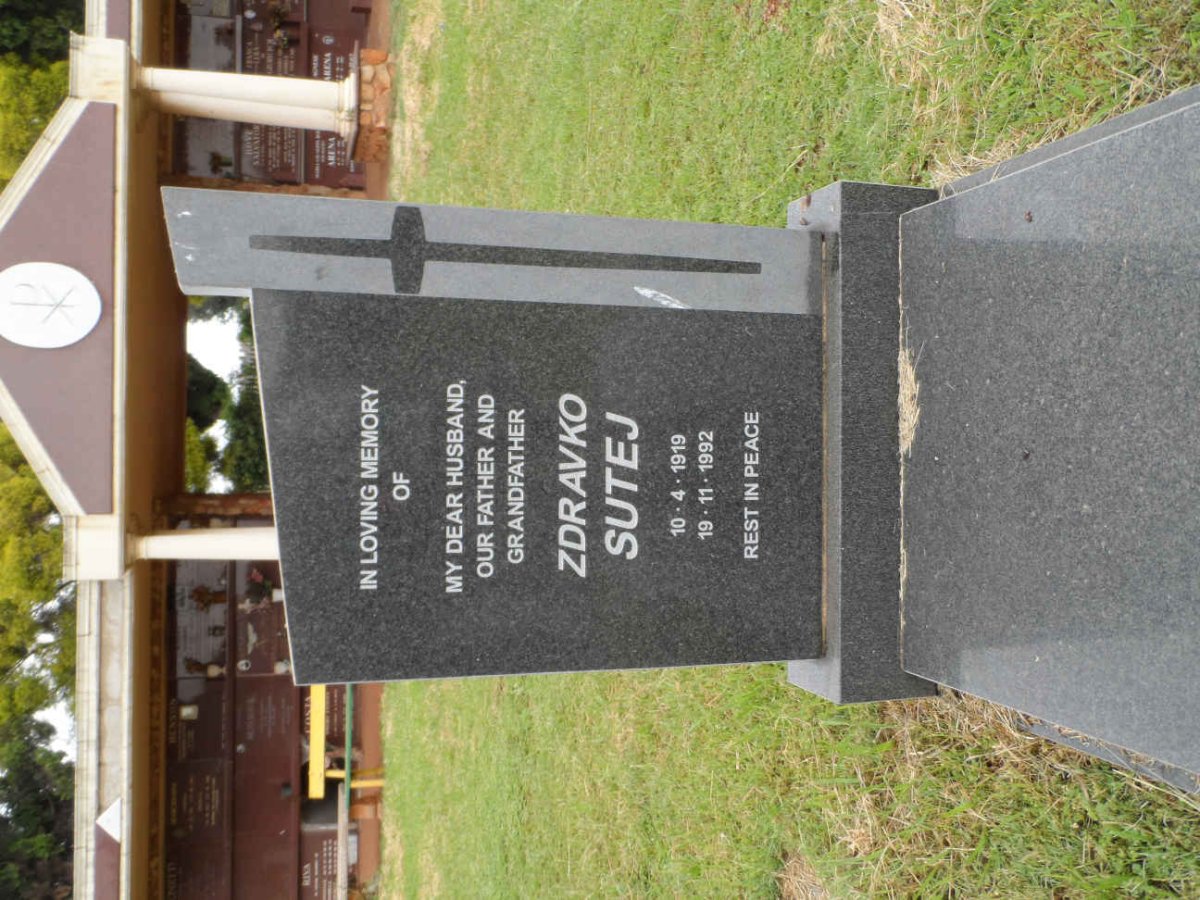 SUTEJ Zdravko 1919-1992
