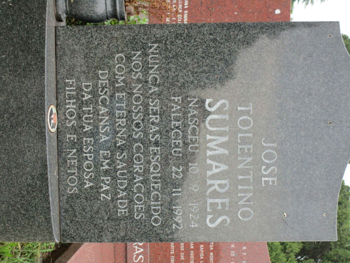 SUMARES Jose Tolentino 1924-1992