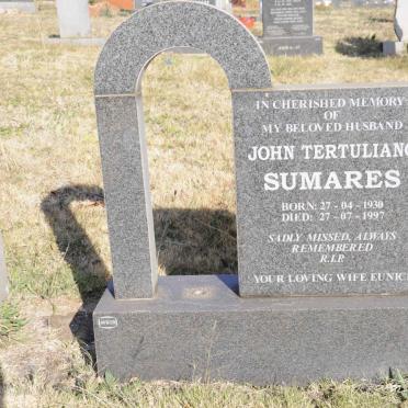 SUMARES John Tertuliano 1930-1997