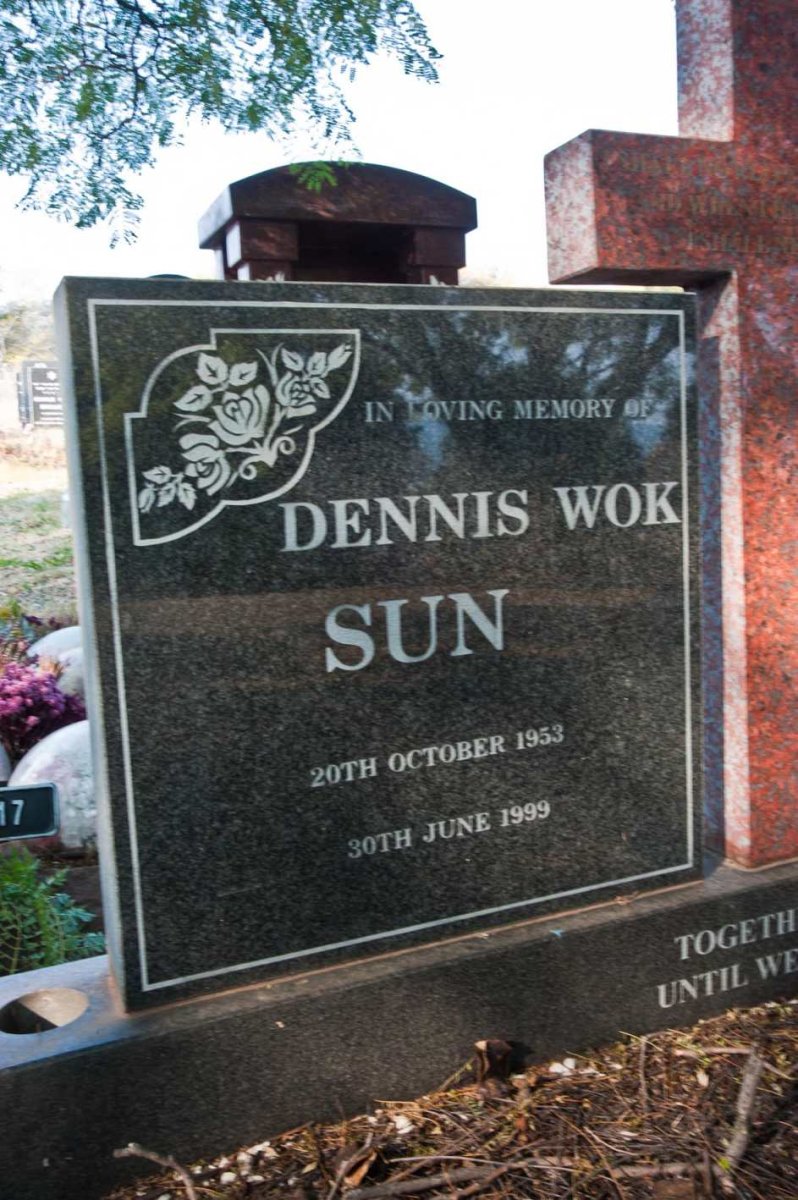 SUN Dennis Wok 1953-1999 &amp; Susan 1960-1997 