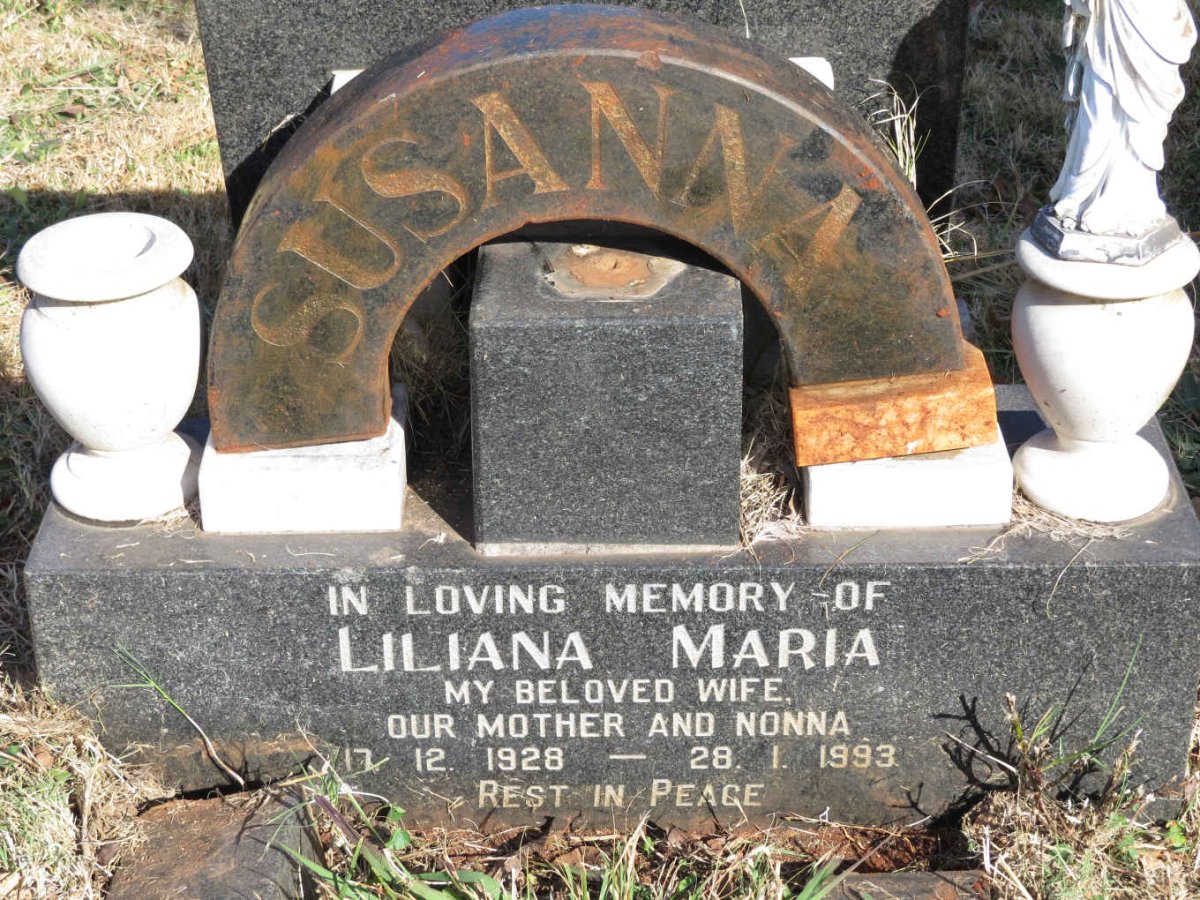 SUSANNA Liliana Maria 1928-1993