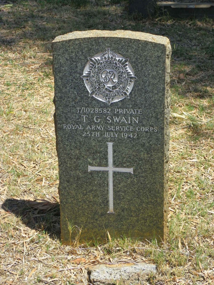 SWAIN T.G. -1942