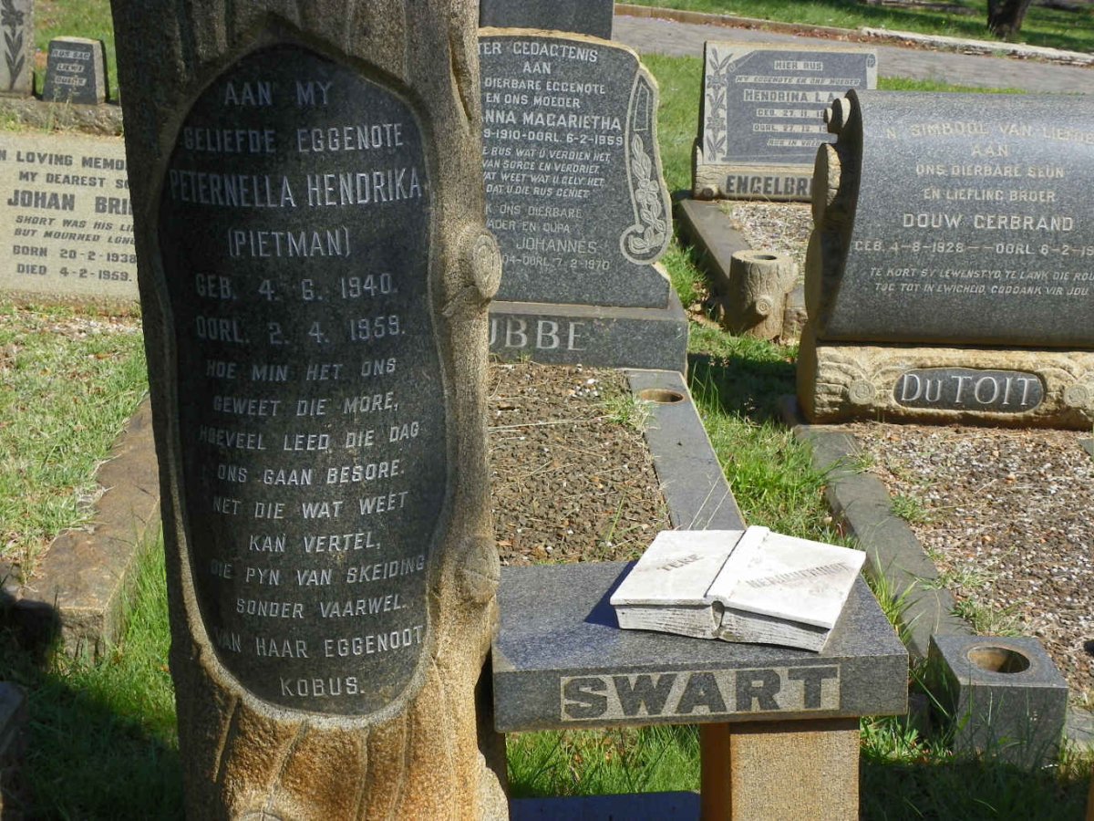 SWART Peternella Hendrika 1940-1959