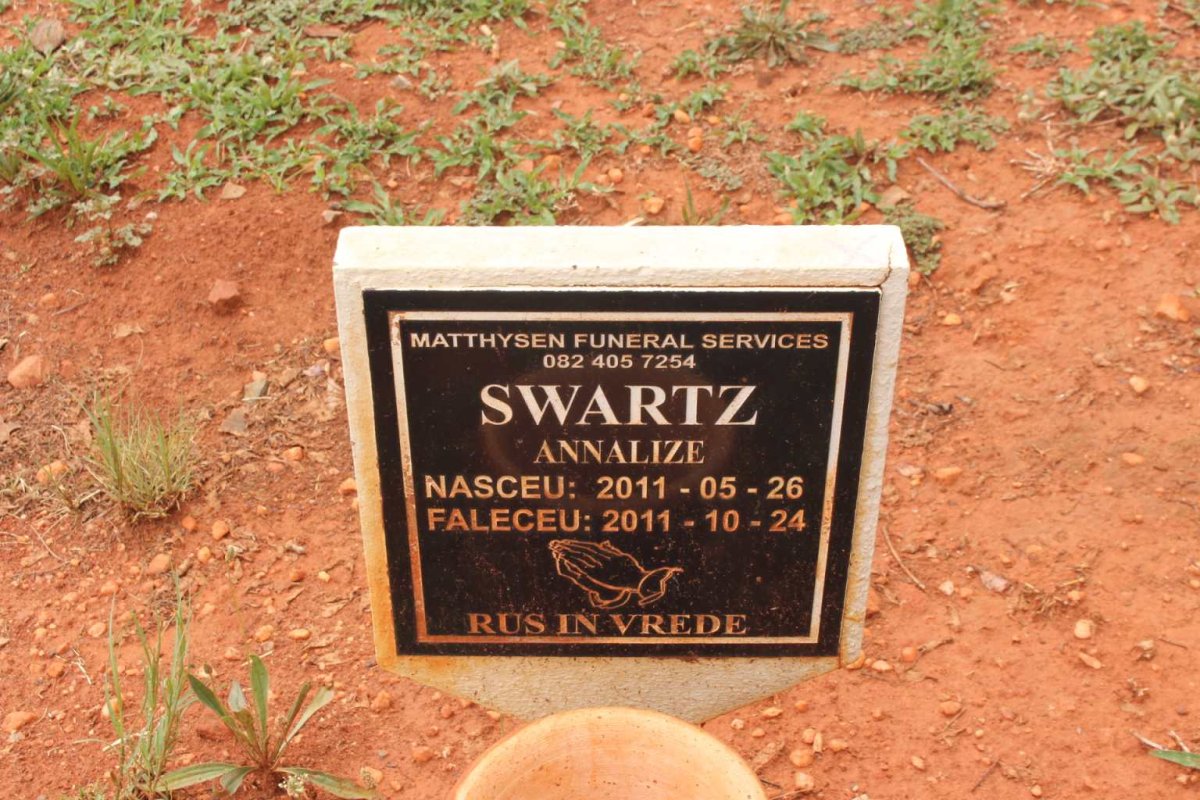 SWARTZ Annalize 2011-2011