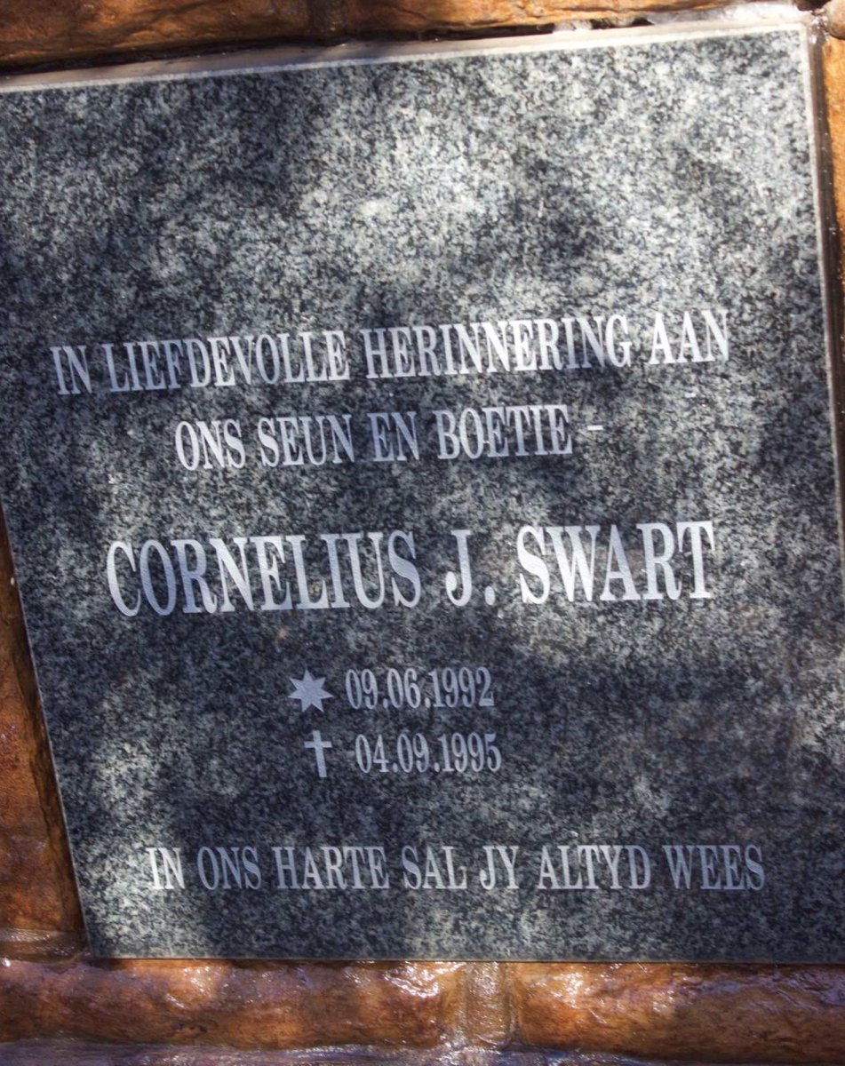 SWART Cornelius J. 1992-1995