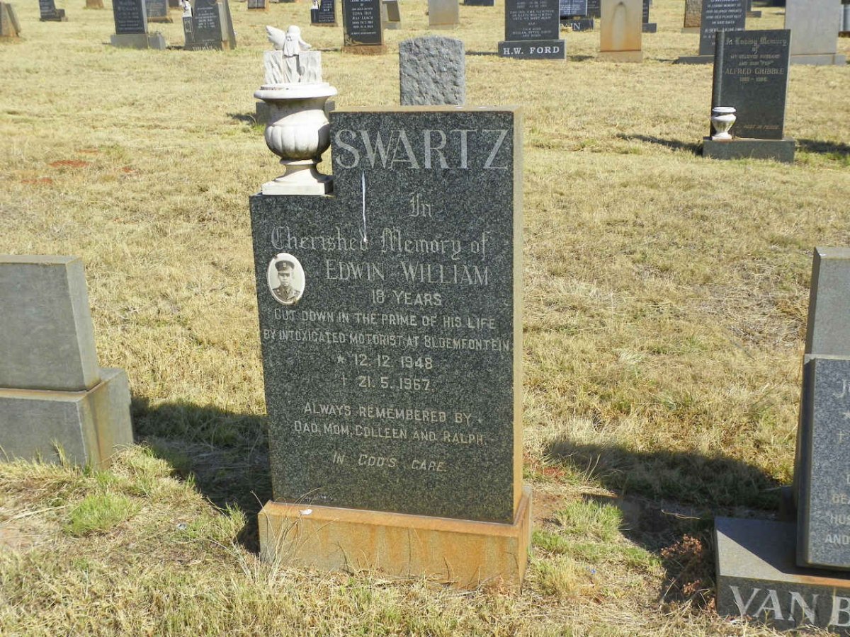 SWARTZ Edwin William 1948-1967