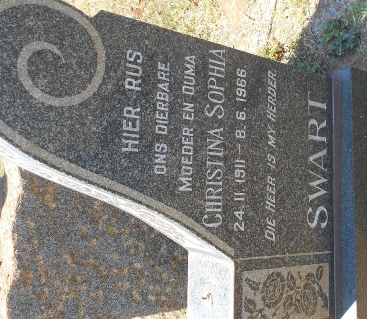 SWART Christina Sophia 1911-1966