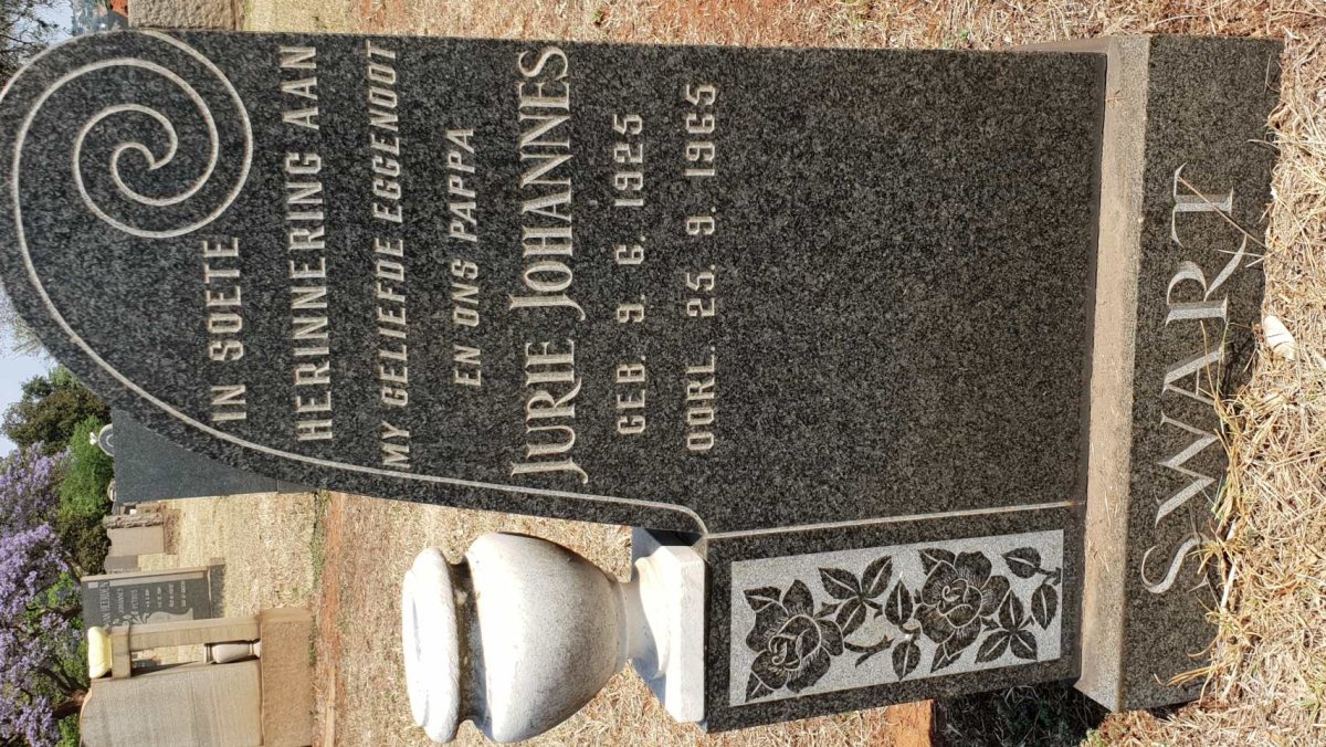SWART Jurie Johannes 1925-1965