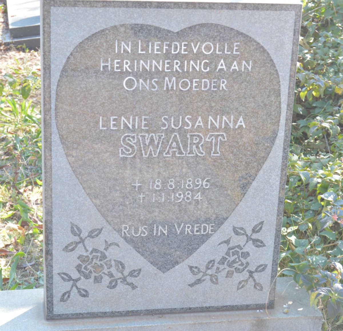 SWART Lenie Susanna 1896-1984