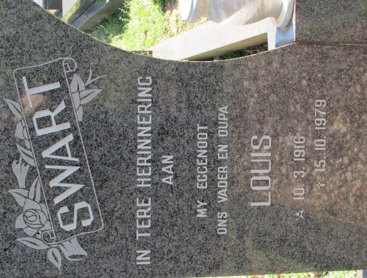 SWART Louis 1916-1979